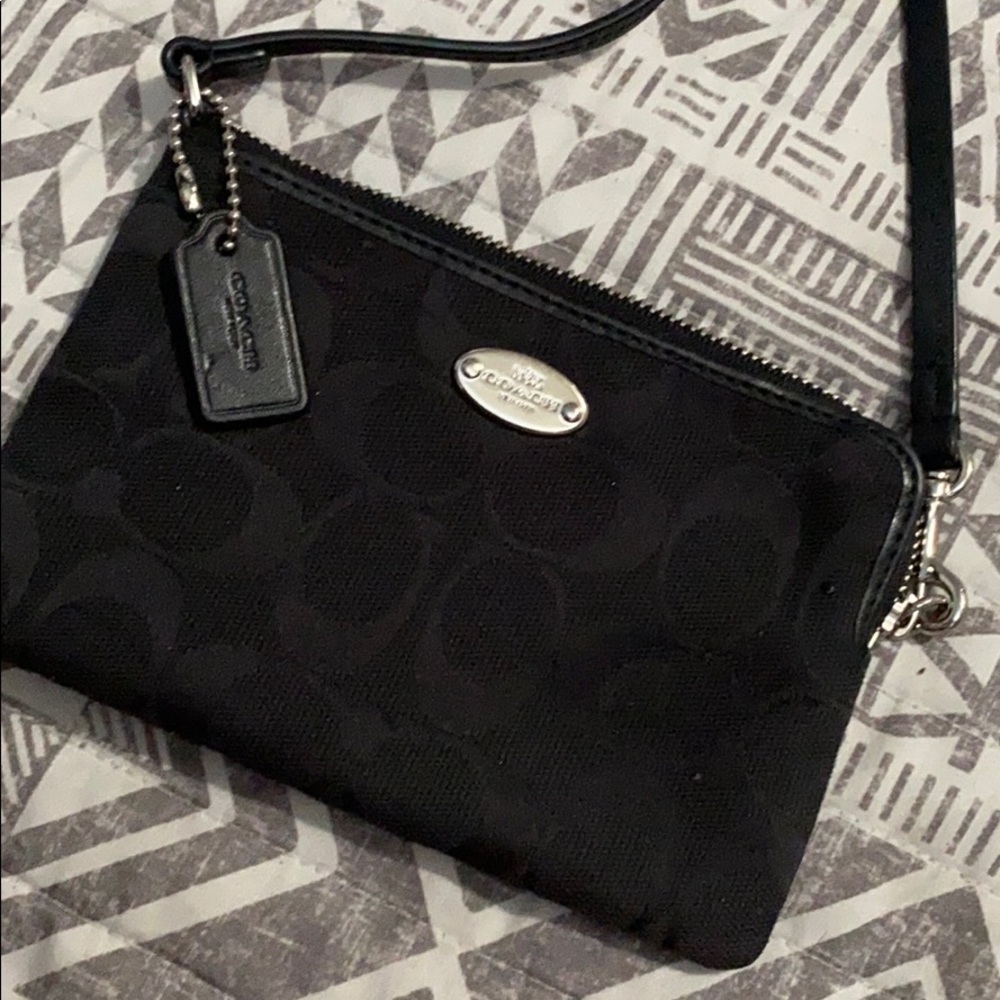Coach wristlet bag